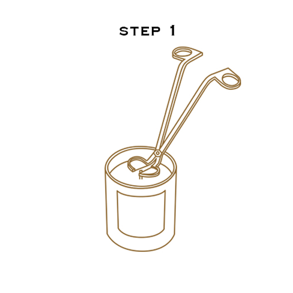 candle care step 1