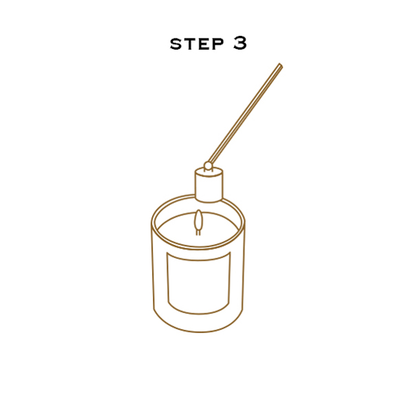 candle care step 3